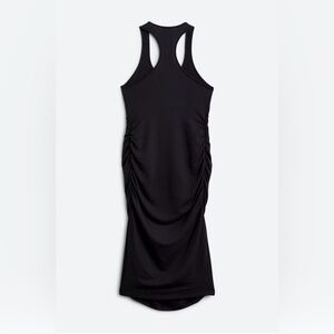 Market & Spruce Black Sleeveless Racerback Maternity Maxi Dress
